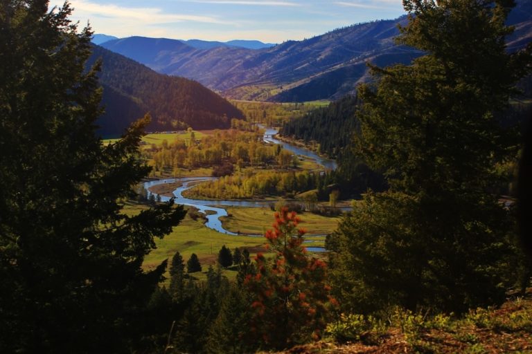 The stunning Clark River as seen from one of our favorite Missoula HIkes